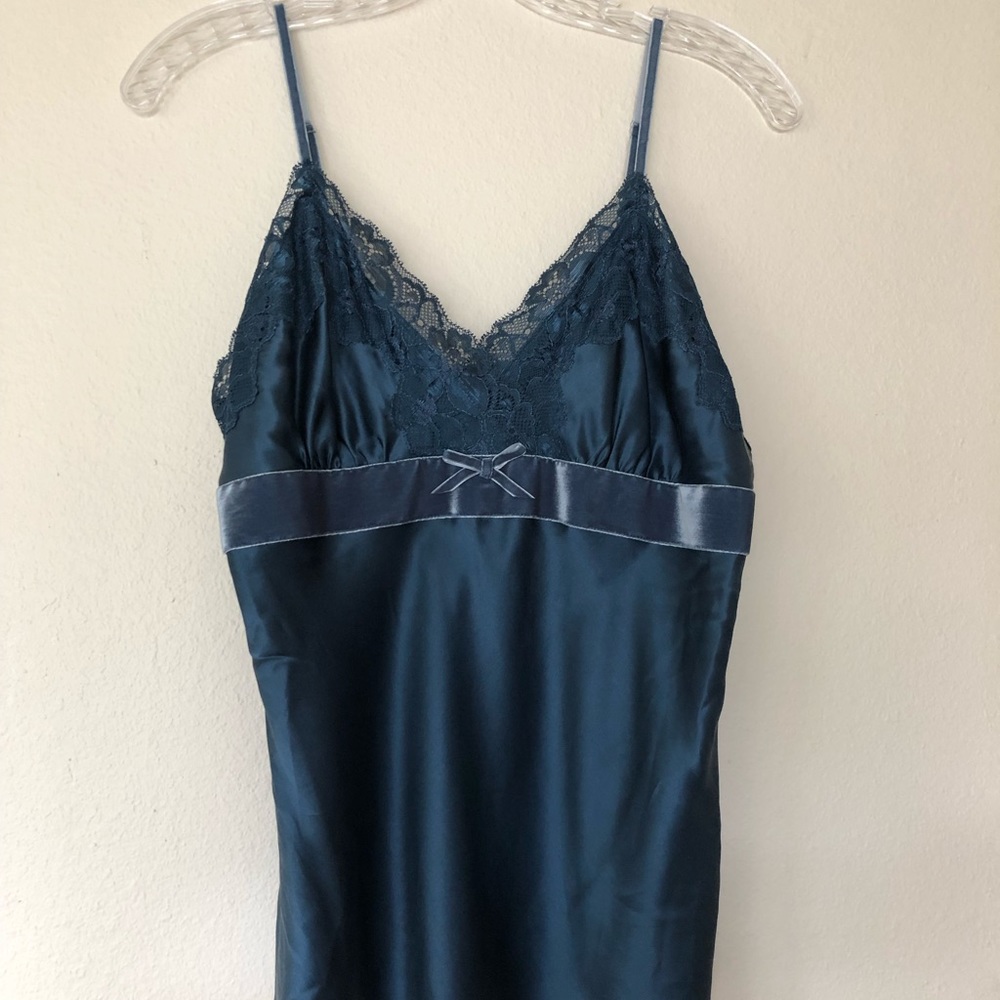 Royal blue INC silk camisole top